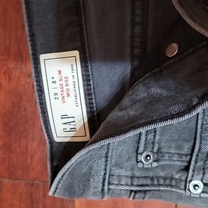 Gap Jeans 8R W 29 Vintage Slim Mid Rise.